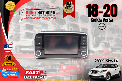 RED 記録メディア 2018-2021 Nissan Kicks Versa Radio Multi Media Display Screen