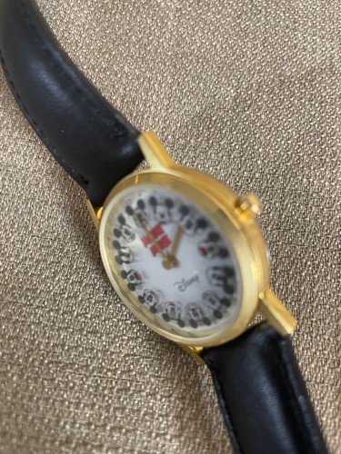 Disney Time Works Wrist Watch Many Faces of Mickey Moods Turn Works - Picture 10 of 20