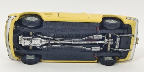 POLITOYS  M 549 FORD MUSTANG BERTONE SCALA 1/43 VINTAGE '60 DIECAST POLISTIL - Foto 6 di 6