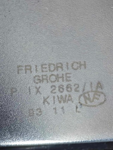 Friedrich Grohe Wasserhahn 21600, chrom , mit Ablaufgarnitur - Bild 4 von 9
