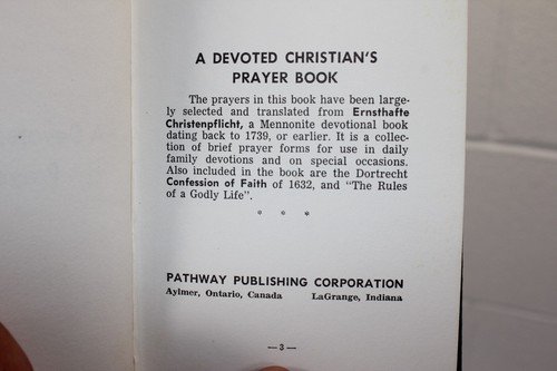 A Devoted Christian's Prayer Book Pathway Publishing First Printing 1967 - Picture 13 of 20