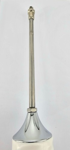 Hustler -Beer can/Redneck Coil Antenna, Trucker Center Load Antenna -SCB-S White - Picture 3 of 4