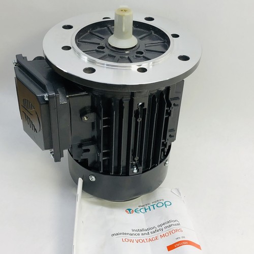 TECHTOP # T3A602-2 FLANGE MOUNTING MOTOR FOR SPEED CONTROL . SN # 1911-02 - Picture 1 of 9