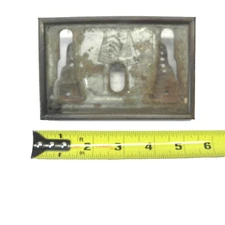 1920S 1930S STANDARD OIL ADVERTISING FRAMET METAL WITH GLASS RARE GAS STATION