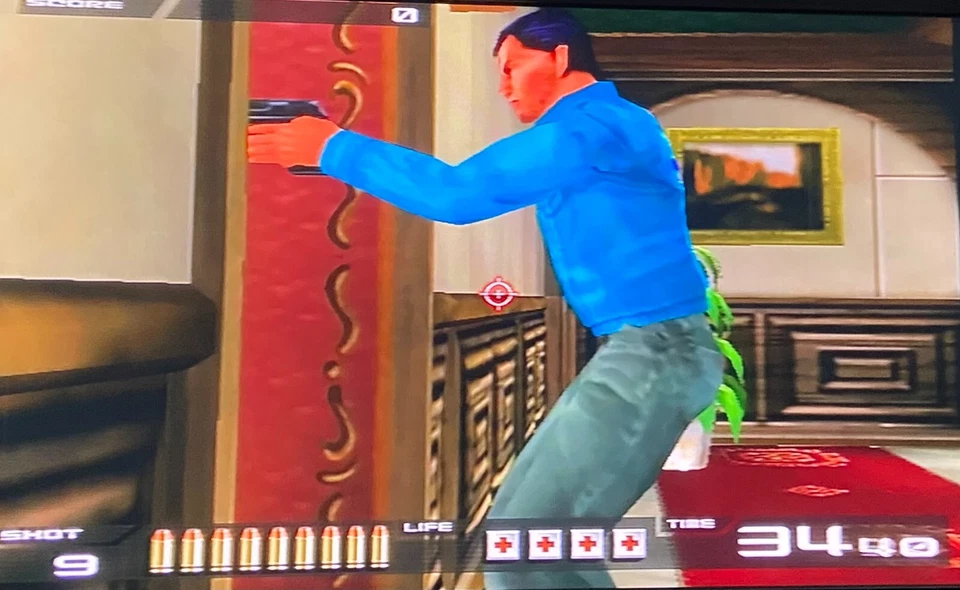 Time Crisis 2 Review Version - Sony PlayStation 2 PS2 2001 NTSC Pre-release code - Image 3 of 4