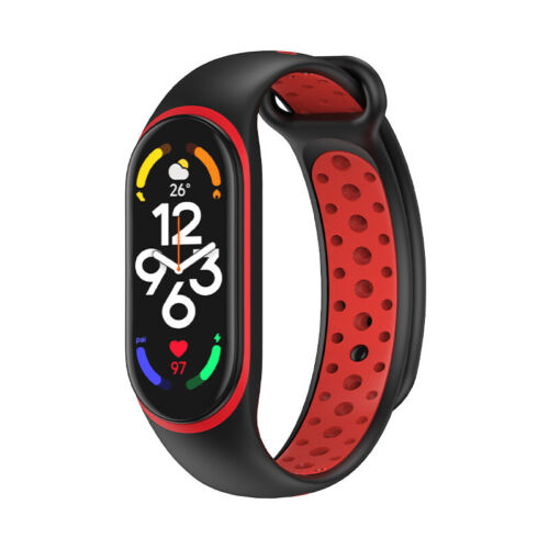 For Xiaomi Mi Band 3/4/5/6/7 Silicon Wrist Strap WristBand Bracelet Sport Unisex - Foto 34 di 40