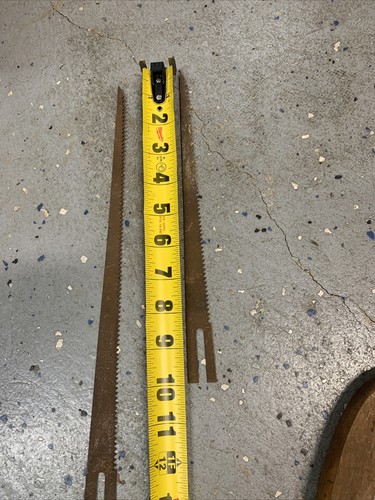 Vintage Saw Nice Wood Handle With 3 Replaceable Blades - Picture 10 of 13