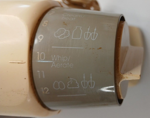 Ciotola miscelatore supporto elettronico Sunbeam Mixmaster vintage 12 velocità modello 1921 - Foto 9 di 24
