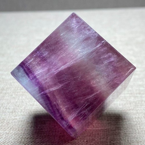 B8317-145g Natural Rainbow Fluorite Cube Crystal stone specimens - Picture 2 of 13