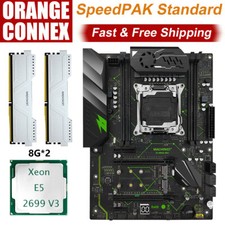X99 MR9A Motherboard Combo Xeon E5 2699 V3 LGA 2011-v3 16G DDR4 2666MHz RAM Kit