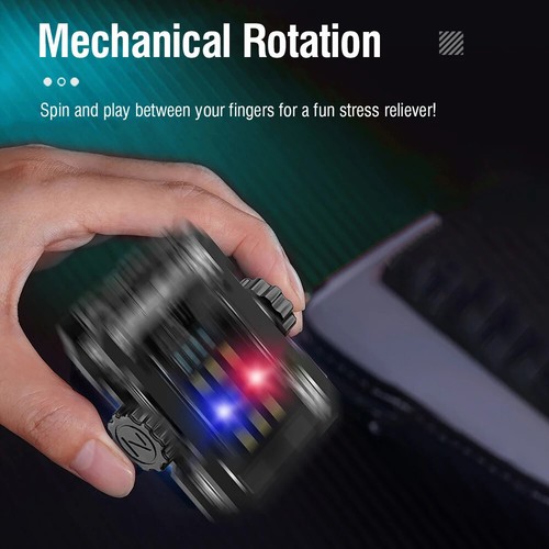 1-4X Multi-function Mini Keychain LED Flashlight USB Rechargeable Portable Torch - Picture 5 of 25
