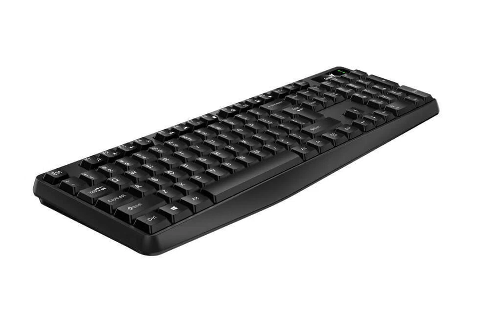 NEW Genius KB-117 Black Classic USB Comfortable Wired Keyboard English Hebrew - Image 2 of 3