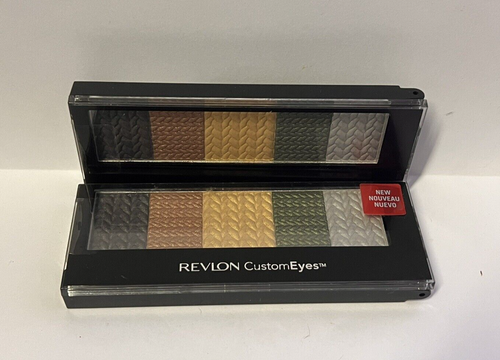 Revlon Custom Eyes Shadow & Liner Palette, 025 Metallic Chic, 0.20 oz, Pack of 2 - Picture 2 of 3