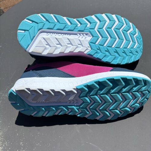 Saucony Dash Navy Pink Jugend Mädchen Größe 4,5 M Schuhe Sneaker SK167383 blau silber - Bild 9 von 15