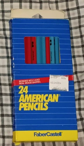 Faber Castell American Real Wood Barrel Lead Pencils Bonded No. 2 x23 Unused - Picture 14 of 14
