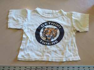 Vintage-original-1961-1963-Detroit-Tiger-Baseball-Baby-tshirt-shirt-cotton-MLB
