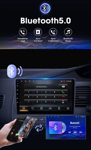 8+256GB For Honda Civic 2006-2011 Android14 Car Stereo CarPlay GPS Head Unit AHD - Picture 8 of 18