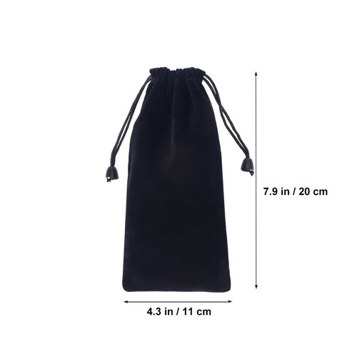 2 Pcs Watch Storage Bag Large Drawstring Jewelry Pouches Bags Man - Picture 6 of 12