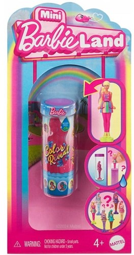 Barbie Mini Barbie Land Color Reveal Doll  1.5-inch Doll with Surprise Unboxing - Picture 2 of 5
