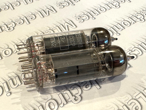 2x 6P15P-EV URSS 6П15П-ЕВ Pentode Tubo de Vacío / EL83 SV83 Grado Militar Nuevo de Lote Antiguo - Imagen 3 de 4