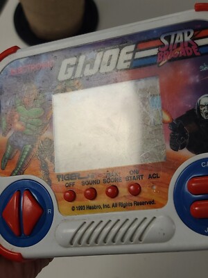 1993 Tiger Electronic GI JOE X STAR BRIGADE Handheld Game 1993 Tiger Electronic GI JOE X STAR BRIGADE Handheld Game