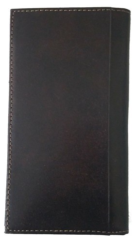 Maßgeschneiderte lange Geldbörse aus Schokoladenleder und Kreuz - Bild 193 von 275