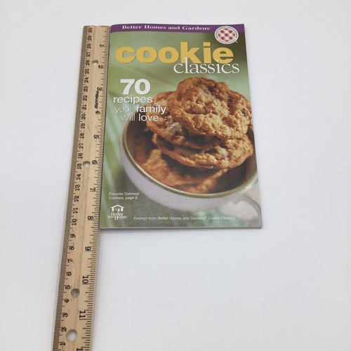 Better Homes and Gardens Cookie Classics 2002 Vintage Cookbook Booklet - Imagen 7 de 8