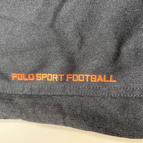 Polo Sport Ralph Lauren Jersey Mens Medium Black 4th and Goal Football Pullover - Picture 3 of 10