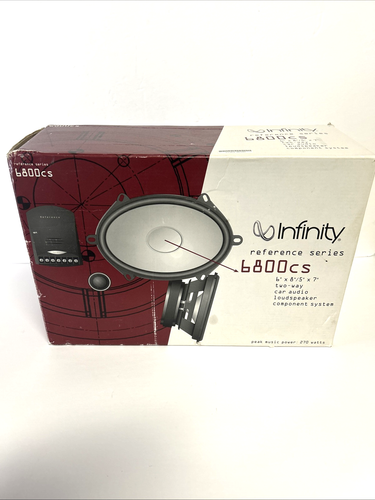 Infinity Reference 6800CS Component Speaker System NOS New Old Stock - Picture 2 of 14
