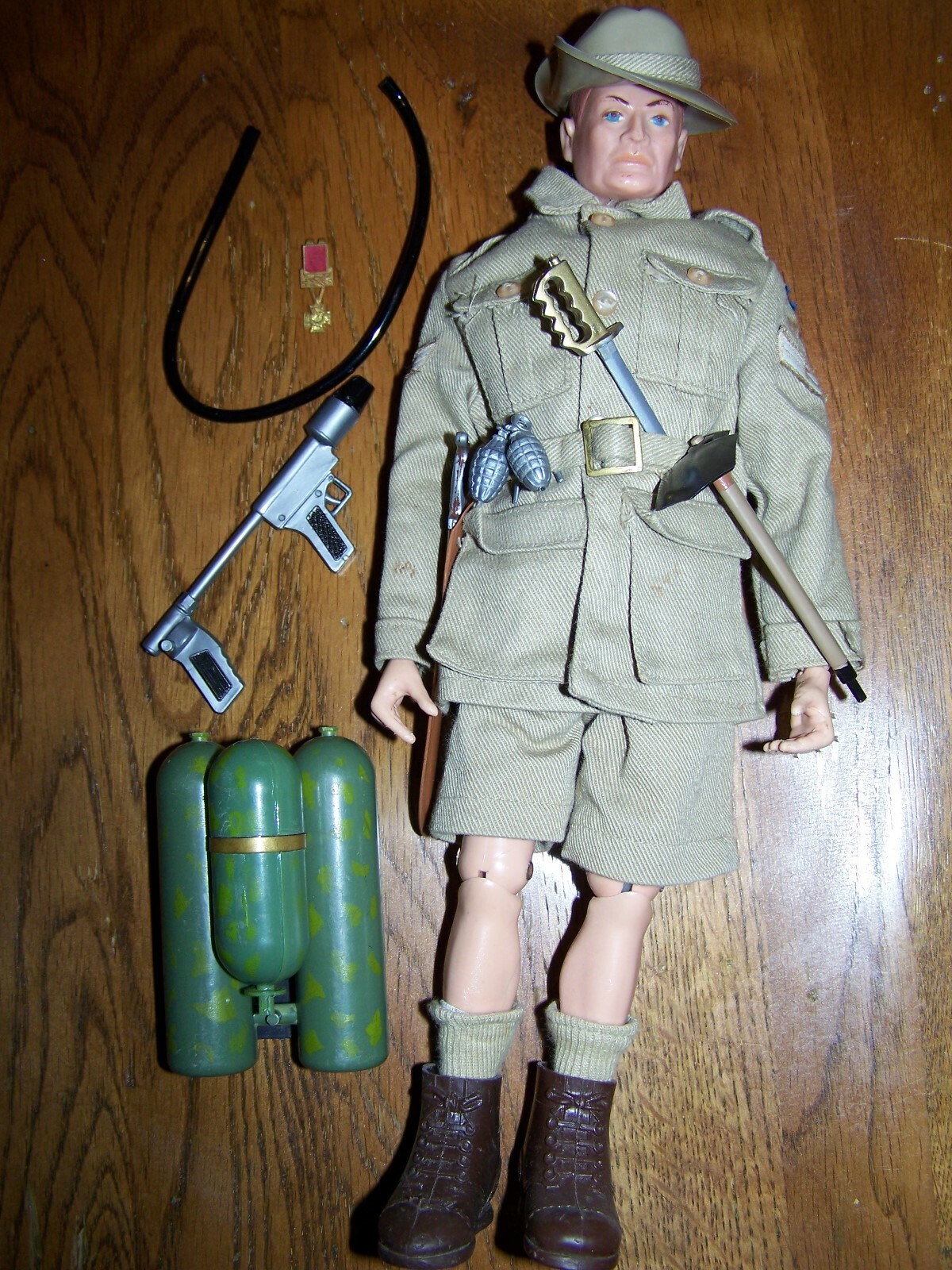 Gi Joe Vintage Sotw australiano selva Fighter Figura Gi Joe Vintage Sotw australiano selva Fighter Figura