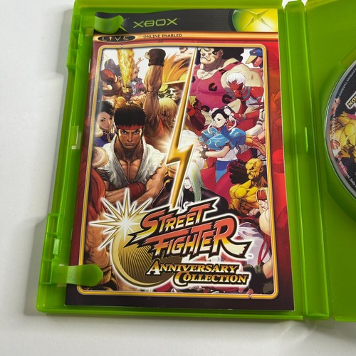 Street Fighter Anniversary Collection (Xbox 2004 PAL) Complete W/ Manual CIB VGC - Picture 3 of 5