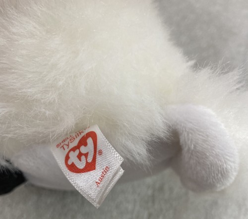 Ty AUSTIN White Owl 6" beanie boos plush 2021 - Foto 2 di 2