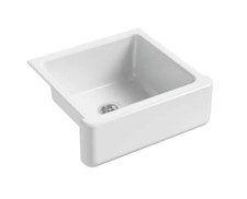 KOHLER K-5665-0 Whitehaven Farmhouse Self-Trimming Undermount Sink NEW 