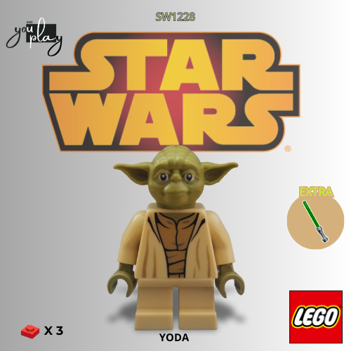 LEGO Star Wars Minifigure | Yoda (SW1228) | SET 75168 - Imagen 1 de 2