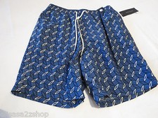 Men's swim trunks board shorts Tommy Hilfiger NEW S 7857221 washed navy 468 Mlbu