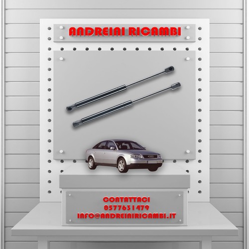 2 MOLLE A GAS BAGAGLIAIO AUDI A6 4B 2.4 V6 30V 100KW 136CV 2001 | MG02102 - Foto 2 di 2