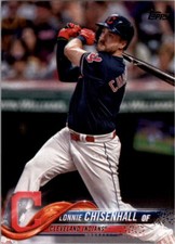 2018 Topps #194 Lonnie Chisenhall Cleveland Indians 