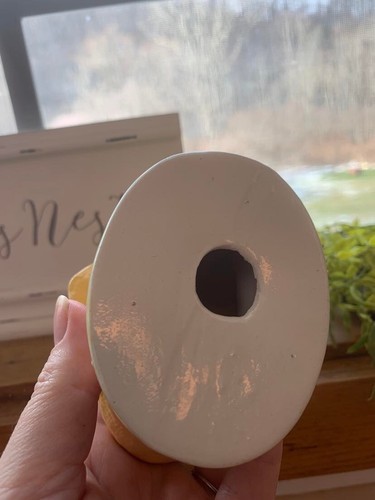 Küken Figur Keramik Frühling Ostern Bauernhaus Landhaus - Bild 4 von 5