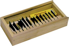 Flexcut Deluxe Power Gouge Set 14 Piece Set includes: RG305 #3 x 3/8"; RG400 #3