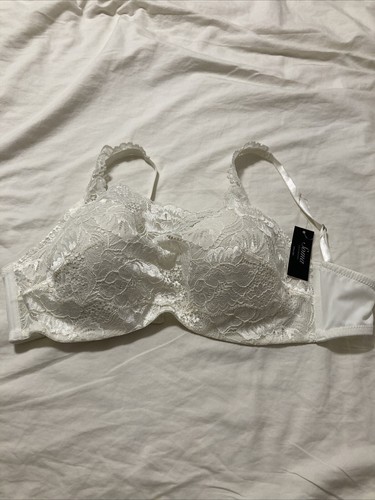 Soma Bra Womens 38C Beige Lace Underwire Adjustable Intimates Stretch Comfort - Picture 2 of 5