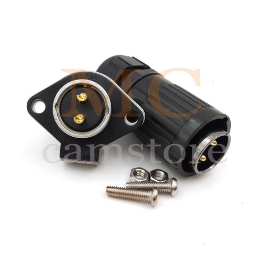 HE20 2-12pin IP65 Waterproof aviation connectors,automotive electrical wire plug - Picture 3 of 12
