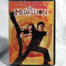 The Medallion (DVD, 2003) Jackie Chan Lee Evans Claire Forlani SWB Combined Ship