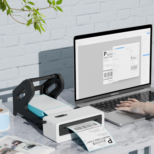 JIOSE 4X6 Label Holder - Thermal Label Holder for Rolls and Fan-Fold Labels - Picture 7 of 12