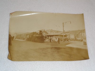 Südpazifik Zug #2147 Berkeley Station Kalifornien seltenes antikes Foto