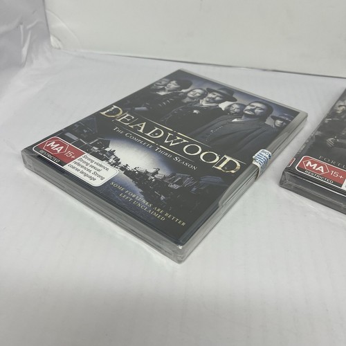 DEADWOOD: The Complete Series DVD Box Sets NEW/SEALED Seasons 1 2 3 (18 Discs) - Picture 4 of 12