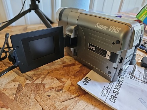 JVC GR-SXM525 Super VHS SVHS S-VHS SVHSC Compact Camcorder Untested W Remote AV - Picture 6 of 6