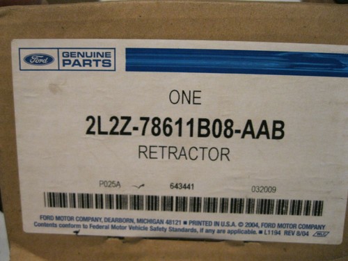 Genuine Ford OEM 2L2Z-78611B08-AAB Seat Belt RETRACTOR  - Picture 8 of 8