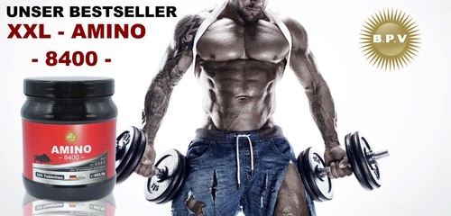 BEST XXL - AMINO Tabletten - hochdosiert 8400mg - EAA - Aminosäuren - BCAAs - Bild 5 von 7