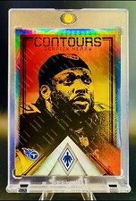 Derrick Henry RARE CONTOUR PRIZM REFRACTOR INVESTMENT CARD SP PANINI RAVENS