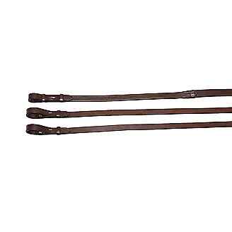 English Reins - Lami-Cell Hunter (Extra Long - Chestnut) - Picture 1 of 1